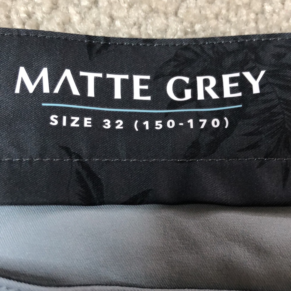 Matte Grey Golf Pants Pants 32X32 - Picture 5 of 7
